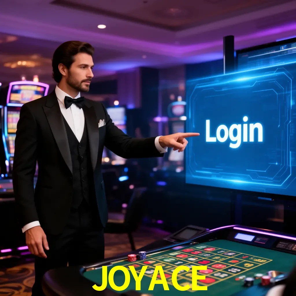 JOYACE Login - OTP, cuenta y soporte Pantalla JOYACE Login con OTP, contraseña, cuenta segura y soporte móvil