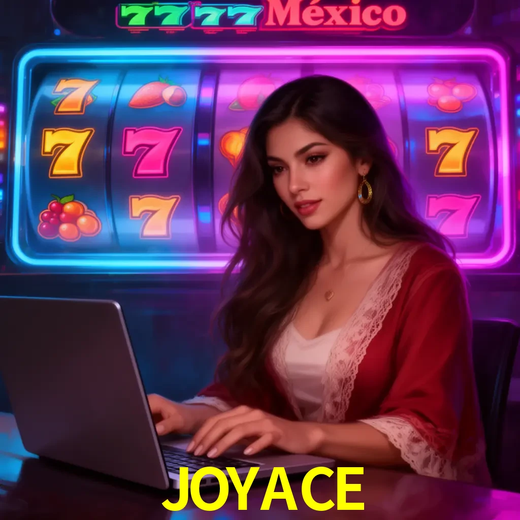 JOYACE Slots - tragamonedas, RTP y control Tragamonedas JOYACE con símbolos, saldo móvil y reglas de apuesta visibles